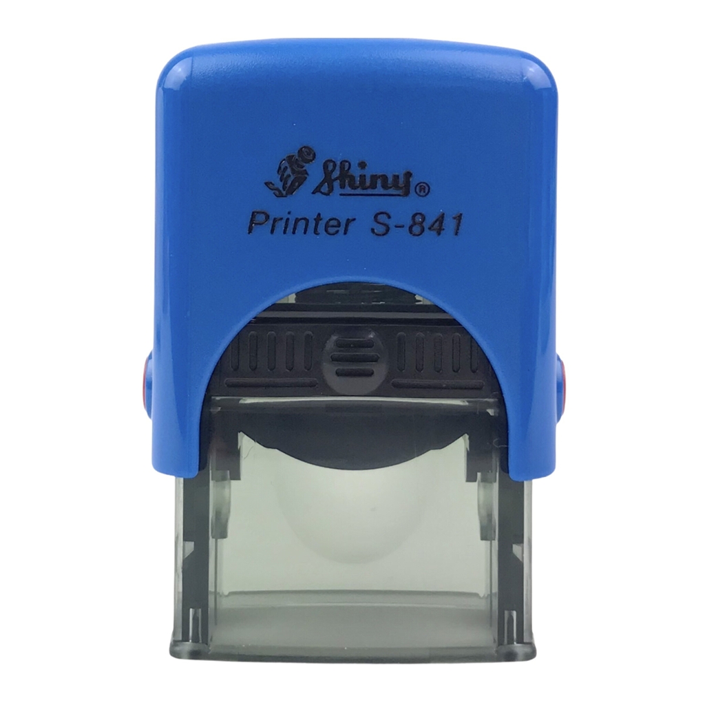 Dấu - Thẻ mực Shiny S841 26x10mm trắng