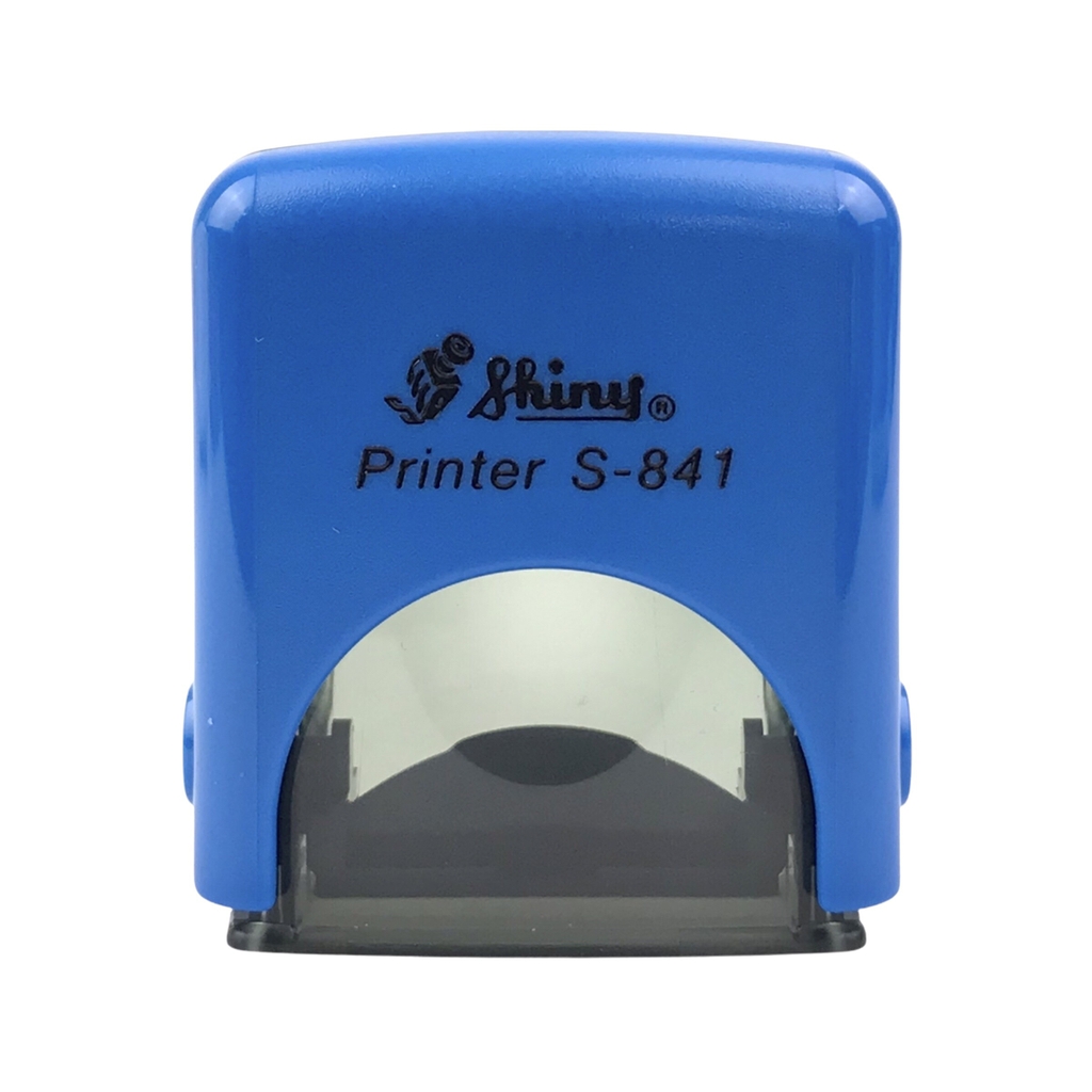 Dấu - Thẻ mực Shiny S841 26x10mm trắng
