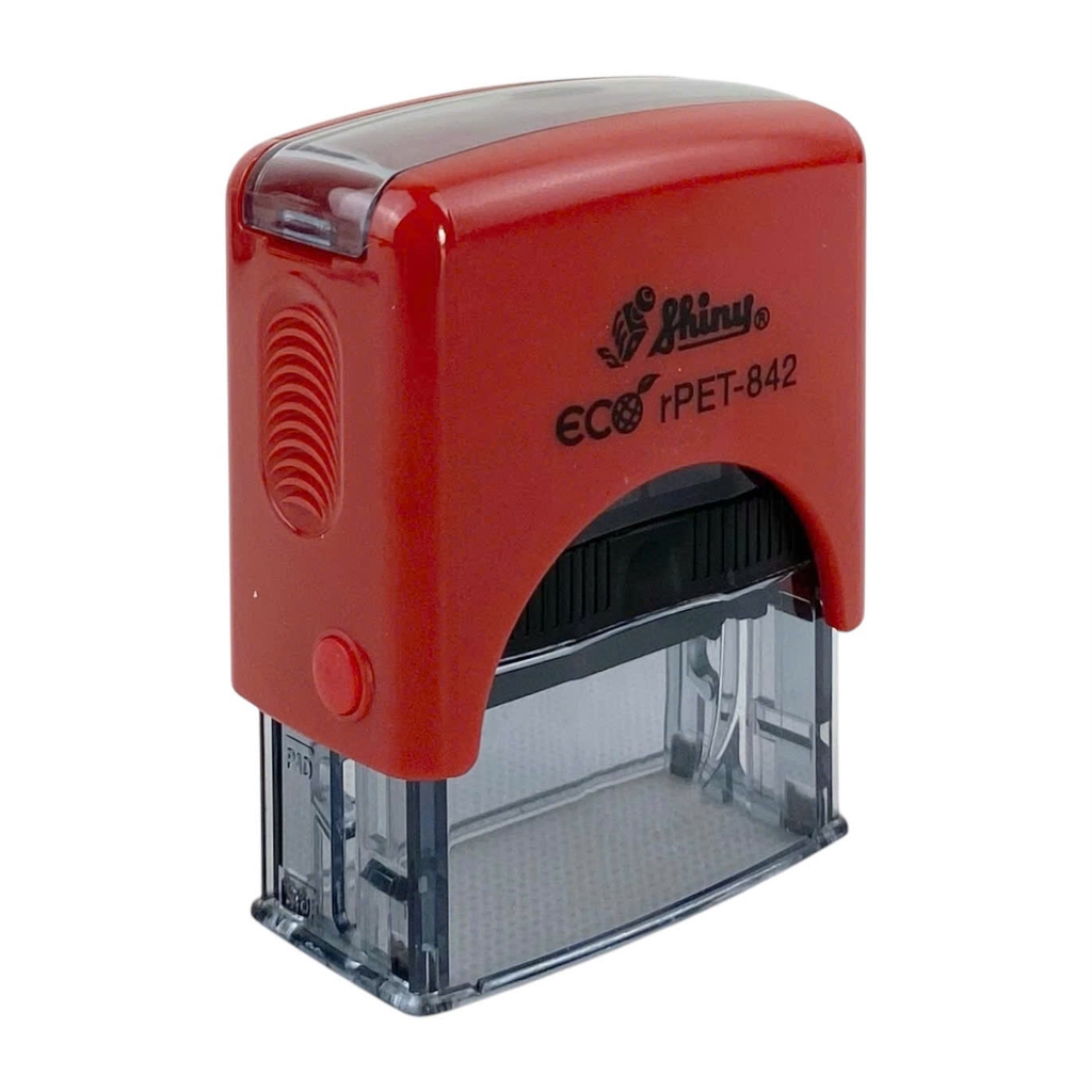 Dấu - Thẻ mực Shiny S842 38x14mm