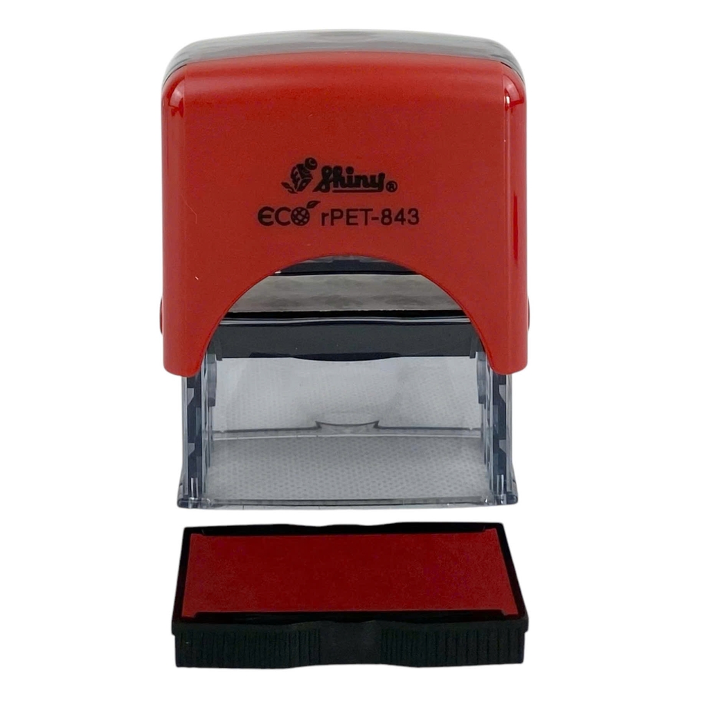 Dấu - Thẻ mực Shiny S843 47x18mm