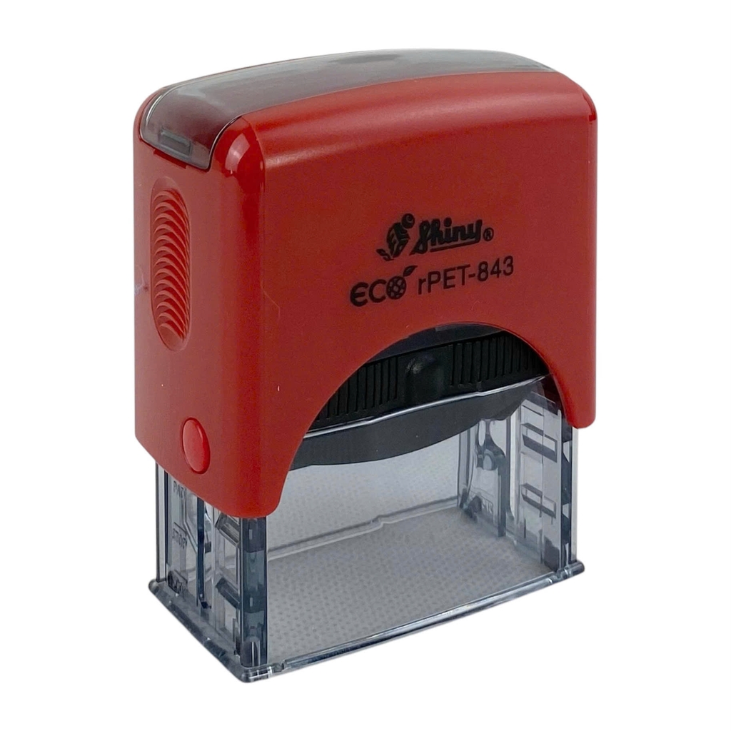 Dấu - Thẻ mực Shiny S843 47x18mm