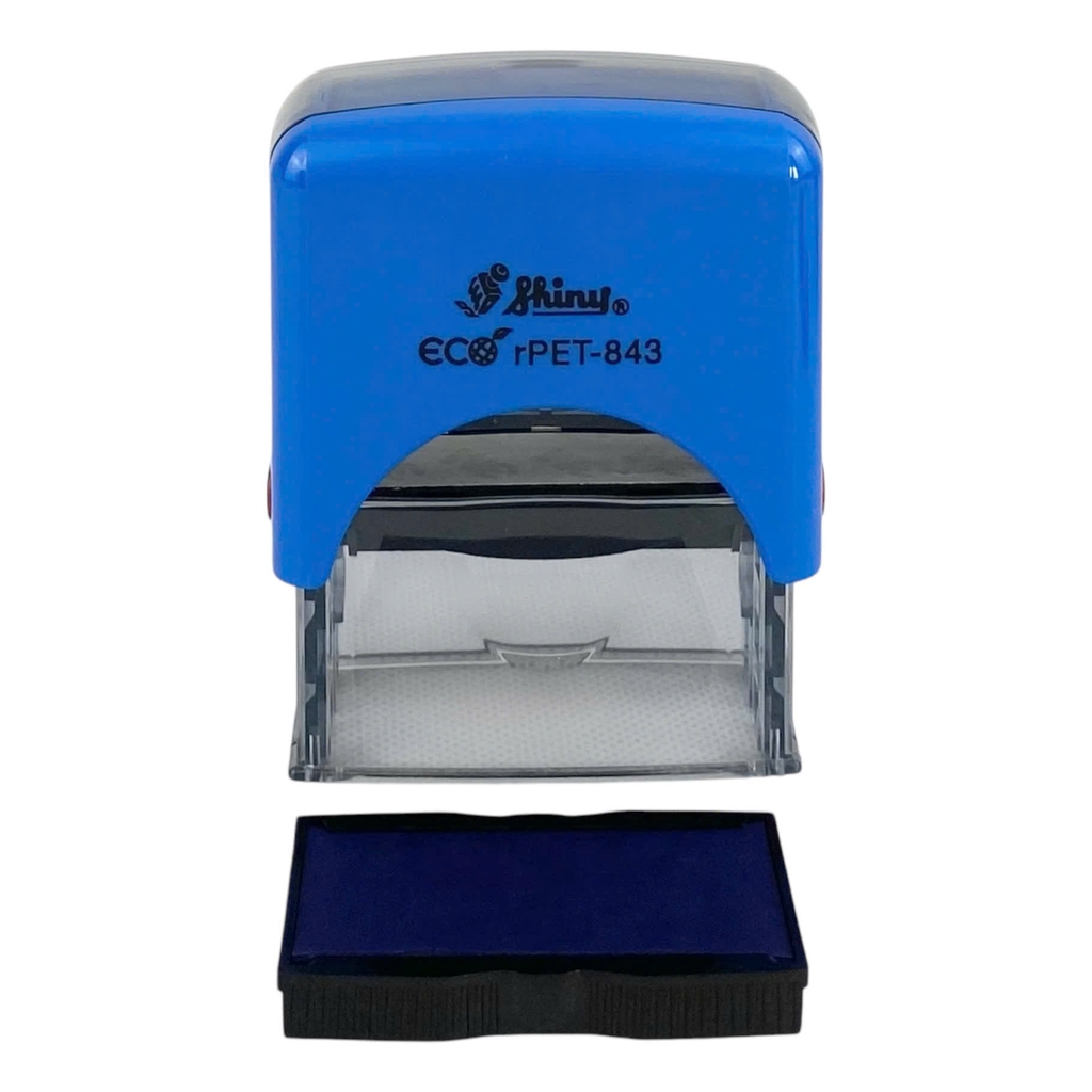 Dấu - Thẻ mực Shiny S843 47x18mm