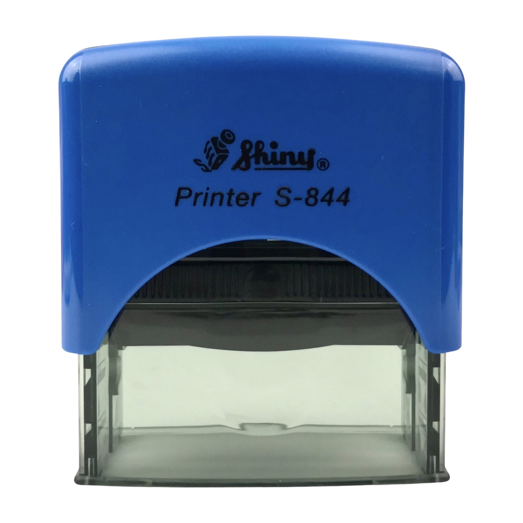 Dấu - Thẻ mực Shiny S844 58x22mm trắng