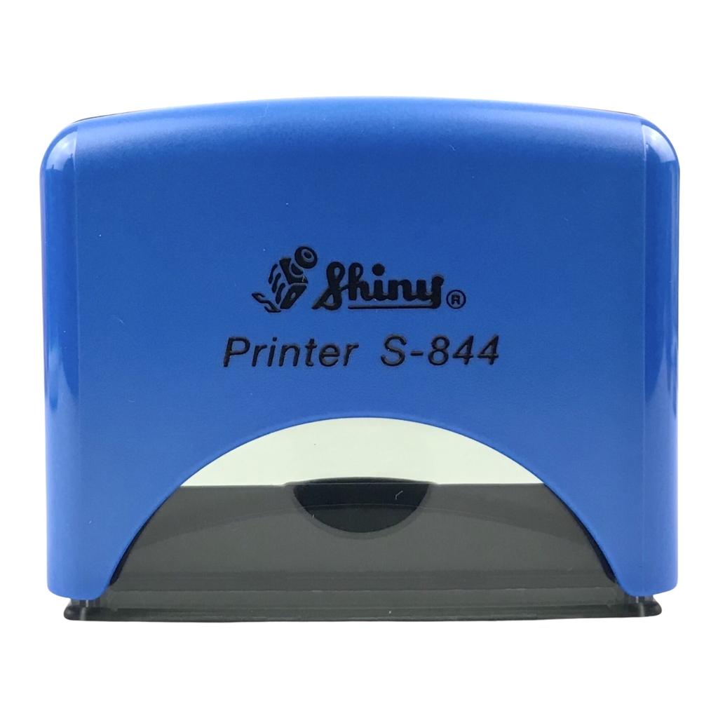 Dấu - Thẻ mực Shiny S844 58x22mm trắng