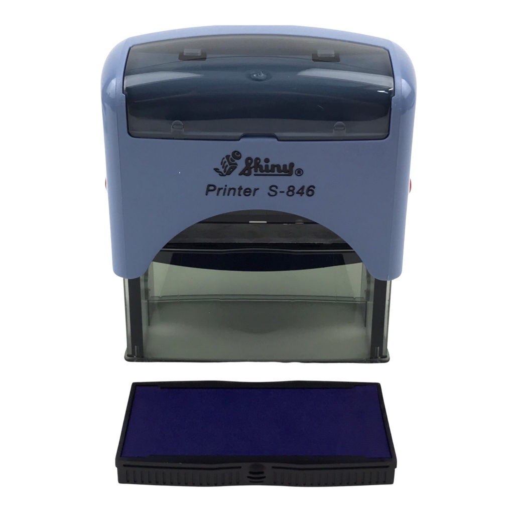 Dấu - Thẻ mực Shiny S846 65x27mm