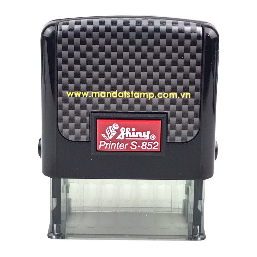 Dấu - Thẻ mực Shiny S852 38x14mm
