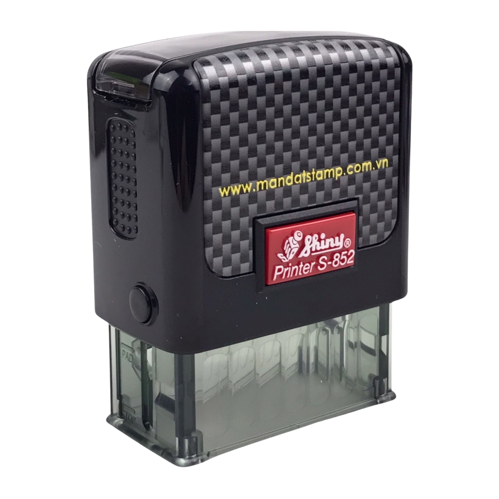 Dấu - Thẻ mực Shiny S852 38x14mm