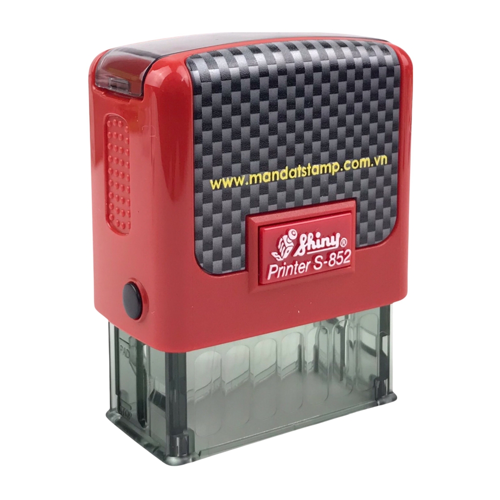 Dấu - Thẻ mực Shiny S852 38x14mm