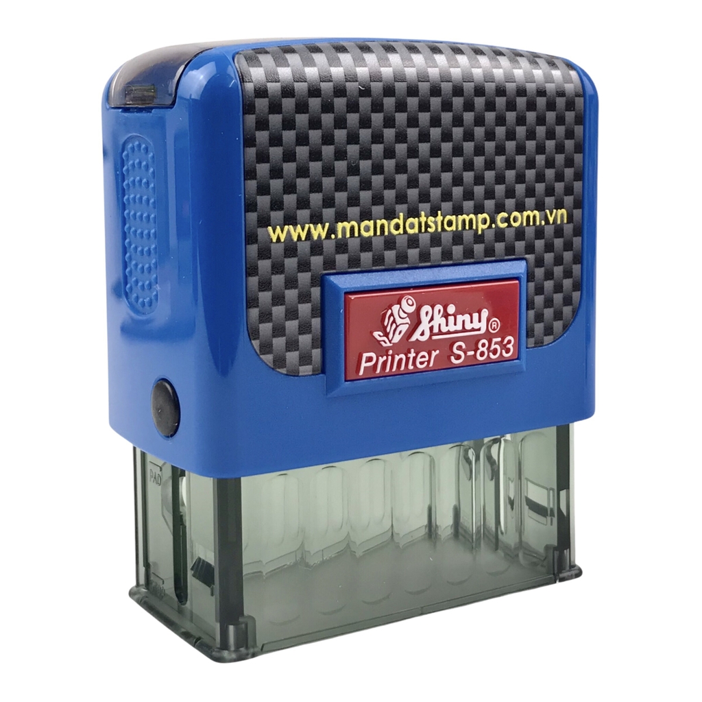 Dấu - Thẻ mực Shiny S853 47x18mm