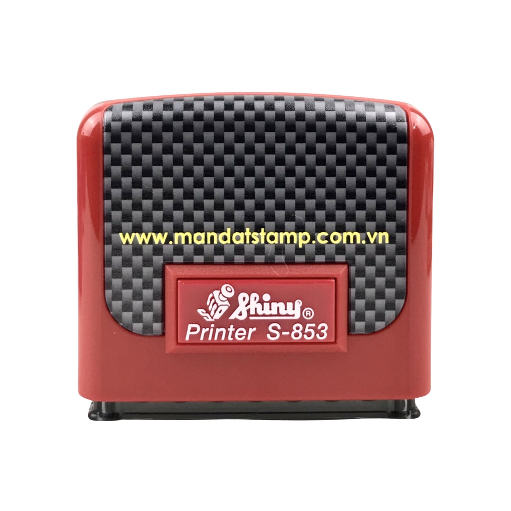 Dấu - Thẻ mực Shiny S853 47x18mm