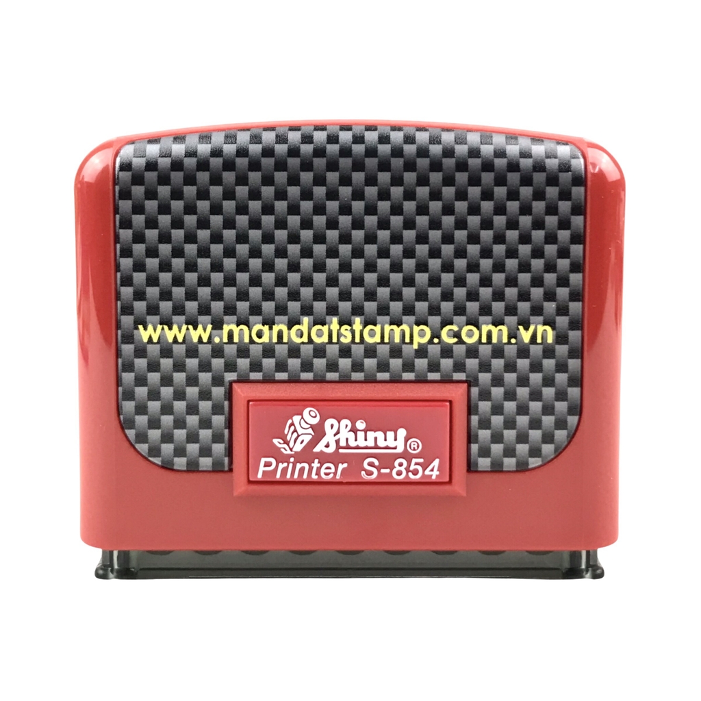Dấu - Thẻ mực Shiny S854 58x22mm