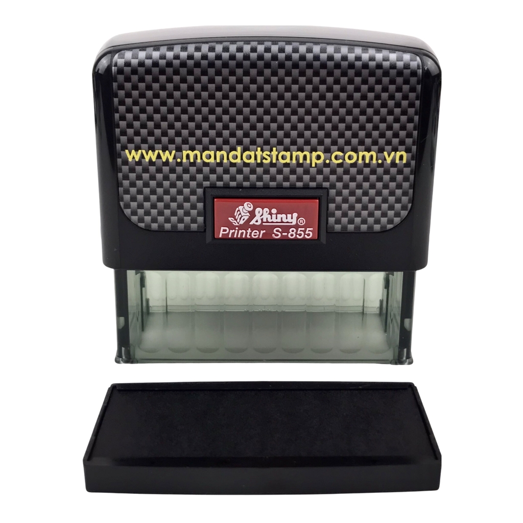 Dấu - Thẻ mực Shiny S855 70x25mm