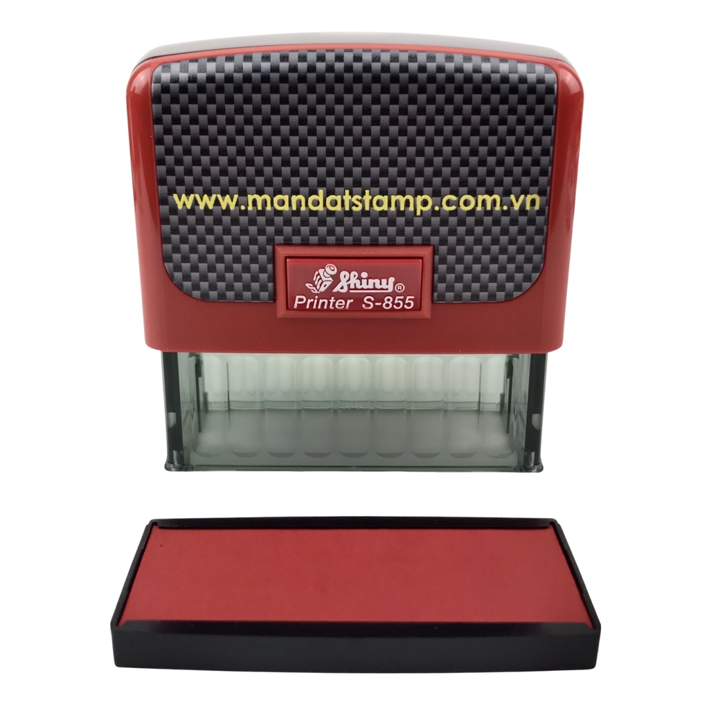 Dấu - Thẻ mực Shiny S855 70x25mm