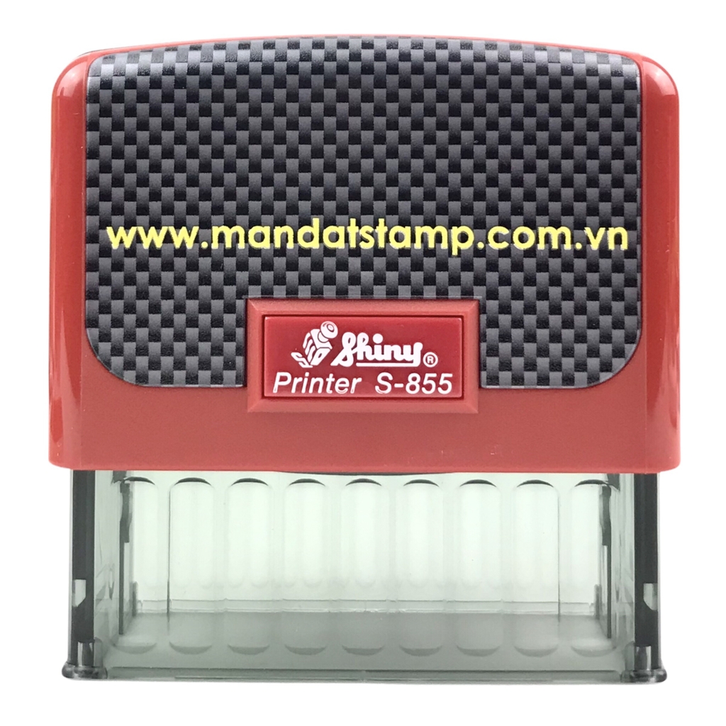 Dấu - Thẻ mực Shiny S855 70x25mm