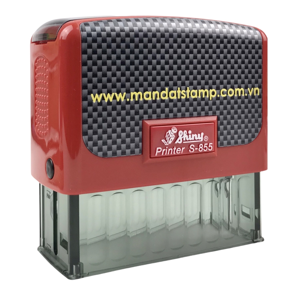 Dấu - Thẻ mực Shiny S855 70x25mm