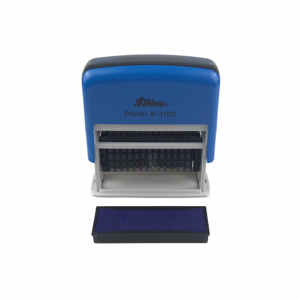 Dấu số xoay - Thẻ mực Shiny S310C 49x5mm