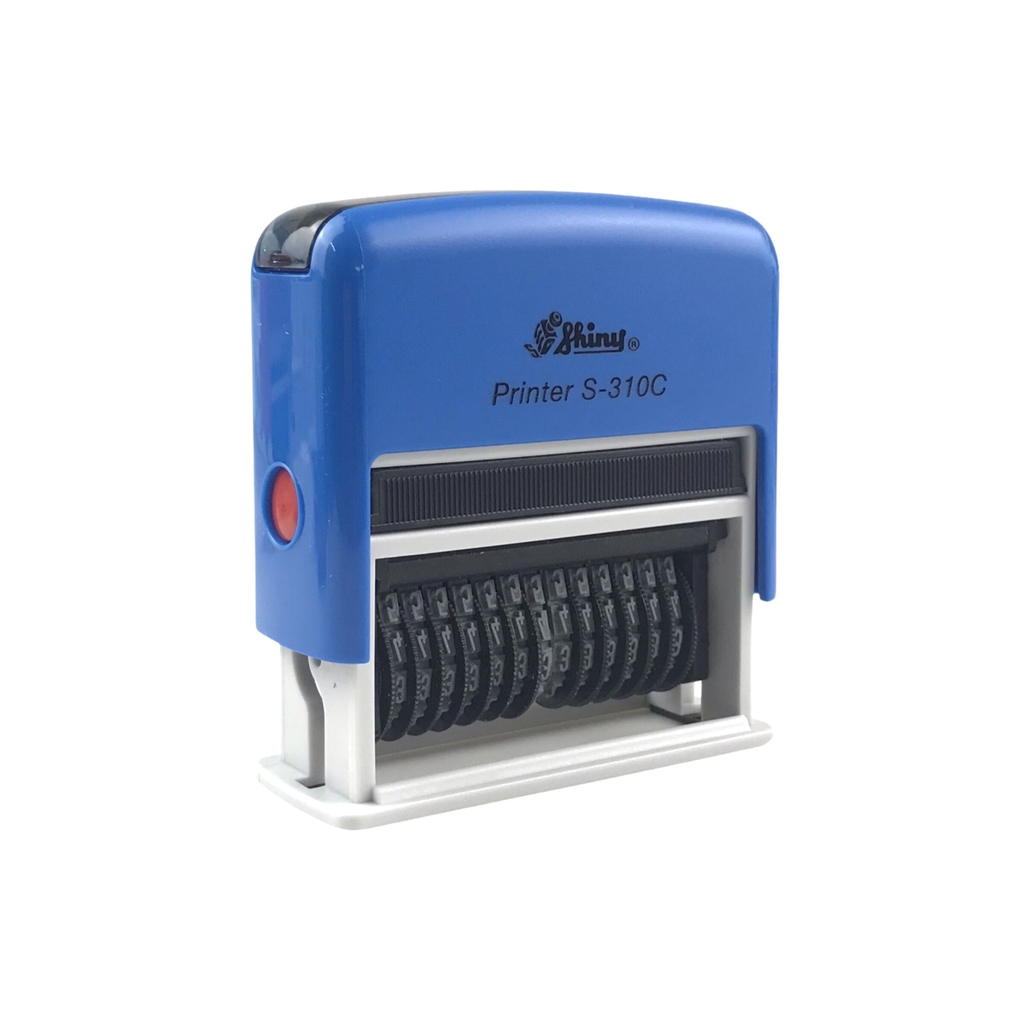 Dấu số xoay - Thẻ mực Shiny S310C 49x5mm