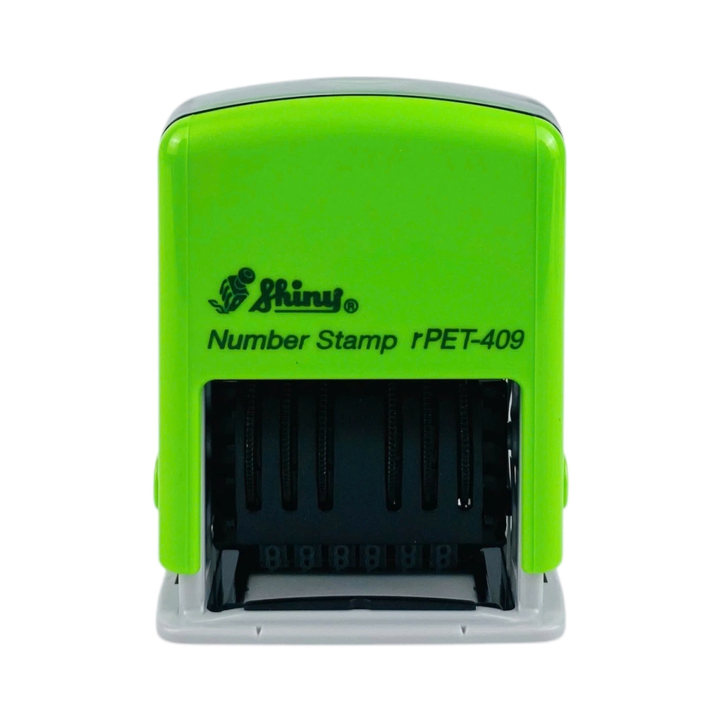 Dấu số xoay tự động - Thẻ mực Shiny PET409 6 số 4mm