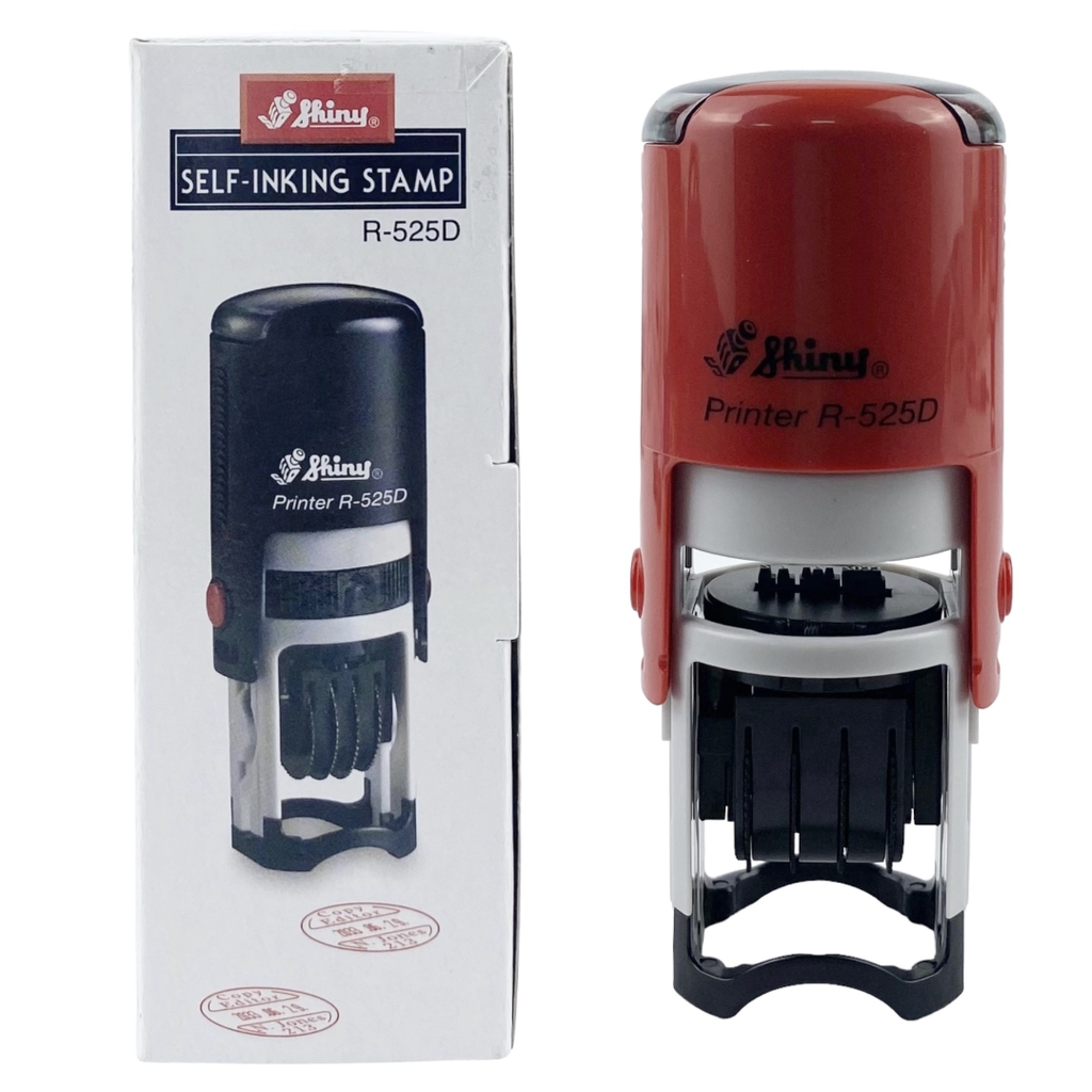 Dấu - Thẻ mực Shiny R525D Φ25mm