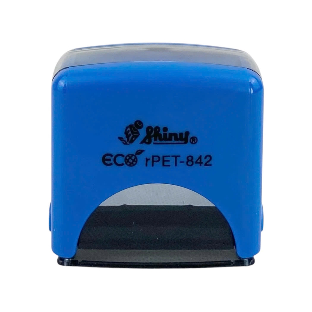 Dấu - Thẻ mực Shiny S842 38x14mm trắng