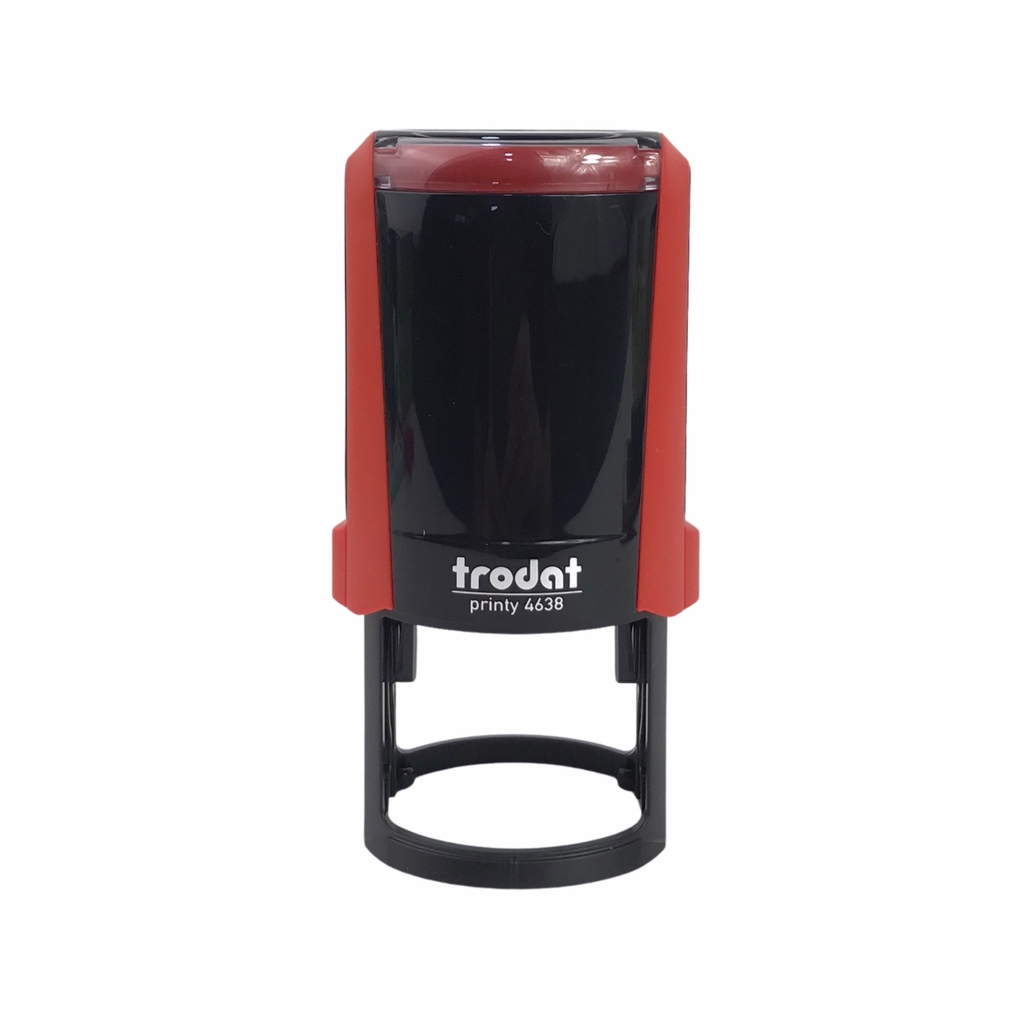 Dấu Trodat 4638 Φ38mm không nắp đỏ
