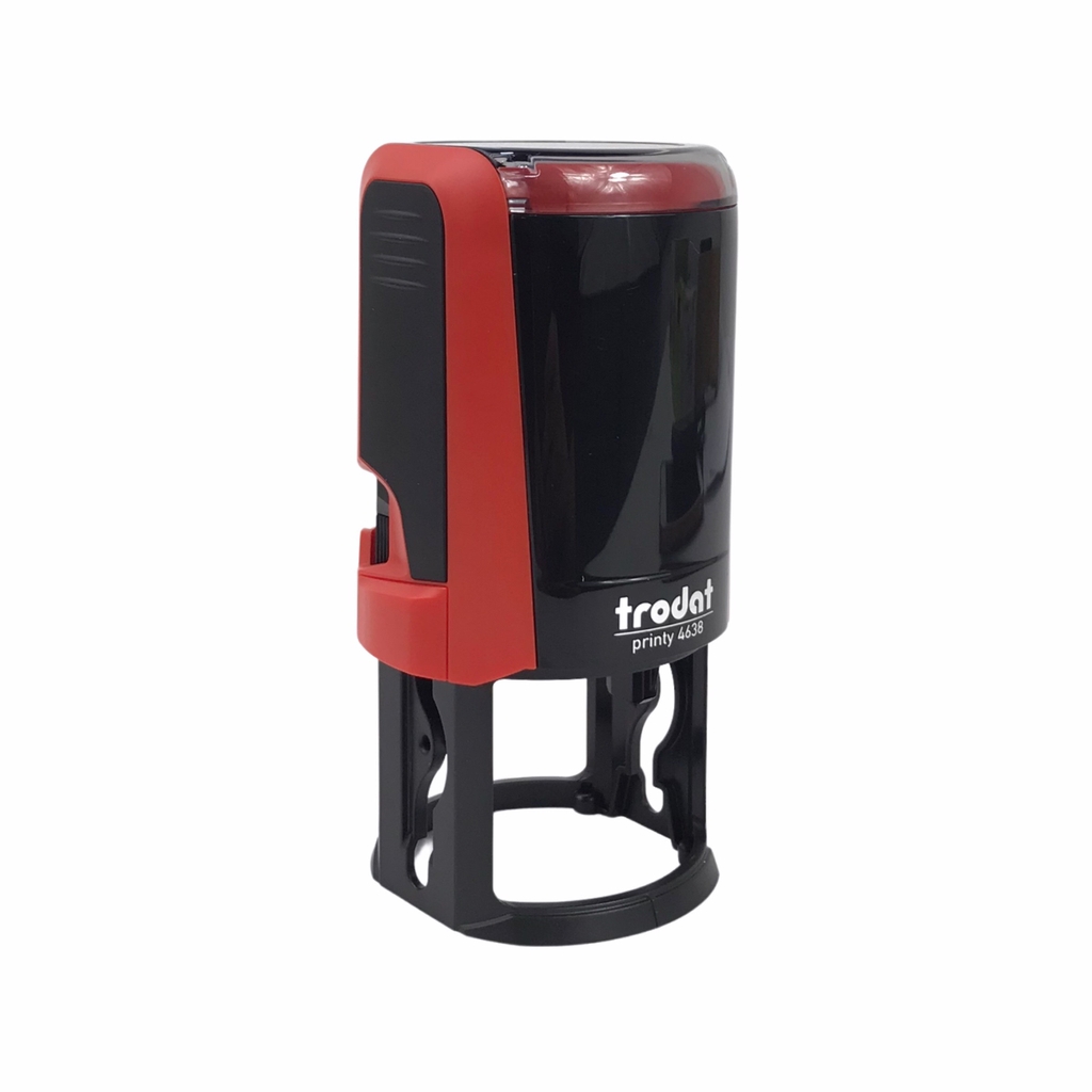 Dấu Trodat 4638 Φ38mm không nắp đỏ