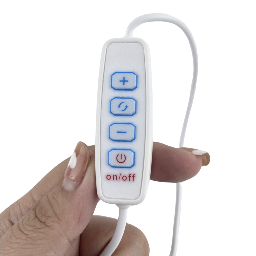 Đế gỗ có đèn led DG203 145x45x30mm 3 màu