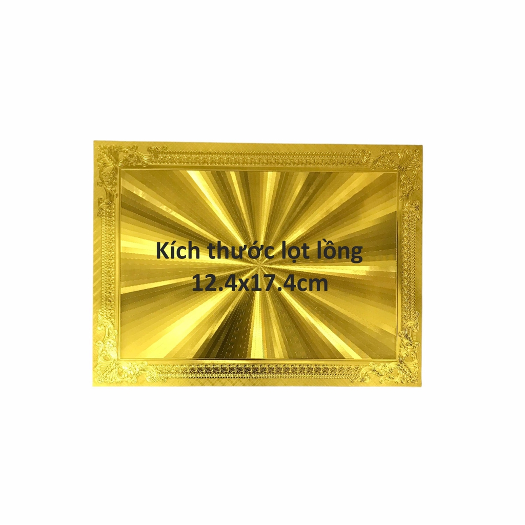 Decal mạ vàng hào quang 25x35cm / 20x27cm / 20x30cm / 35x55cm