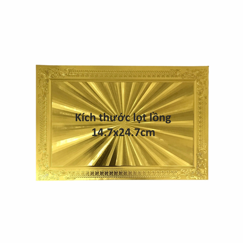 Decal mạ vàng hào quang 25x35cm / 20x27cm / 20x30cm / 35x55cm
