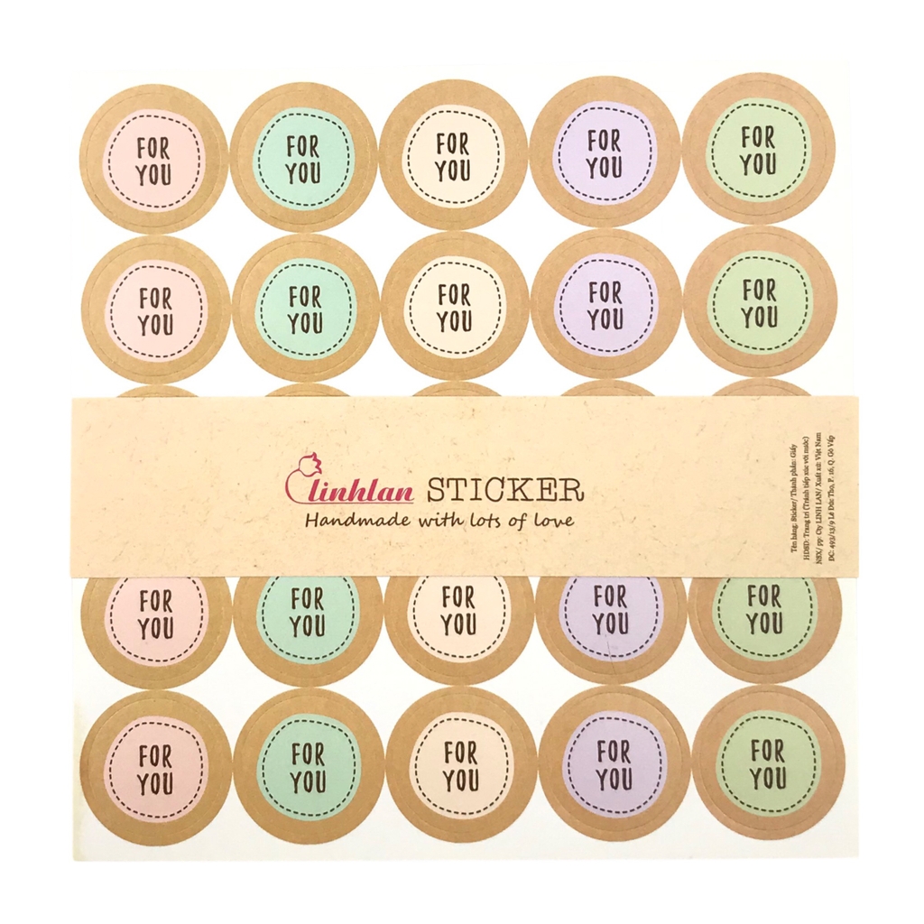 Decal tròn LL 2.5x2.5cm