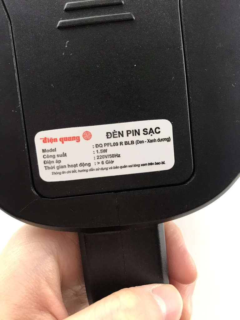 Đèn Pin LED ĐQ ĐQ PFL09 R Pin sạc