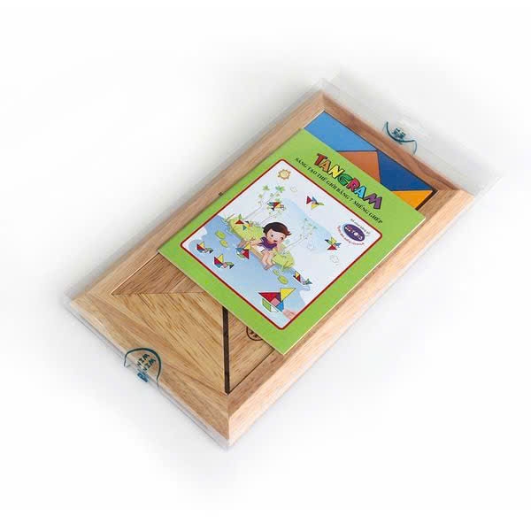 Đồ chơi bằng gỗ DT Win Win Toys 61172 - Tangram đôi