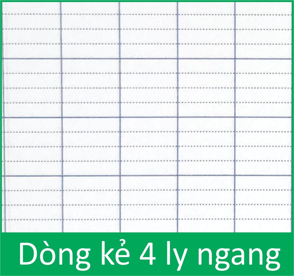 Tập sinh viên Campus Trend 120 trang 70gsm 4 ly ngang (10/80)