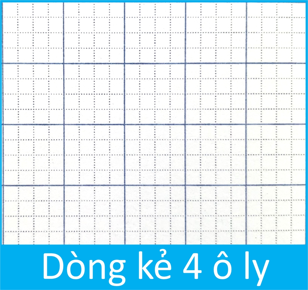 Tập TT Dream Big 96 trang 100gsm 4 ô ly (10/120), Vở, Văn phòng phẩm