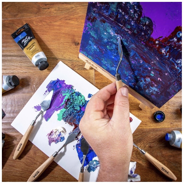 Dụng cụ trộn màu vẽ Mont Marte