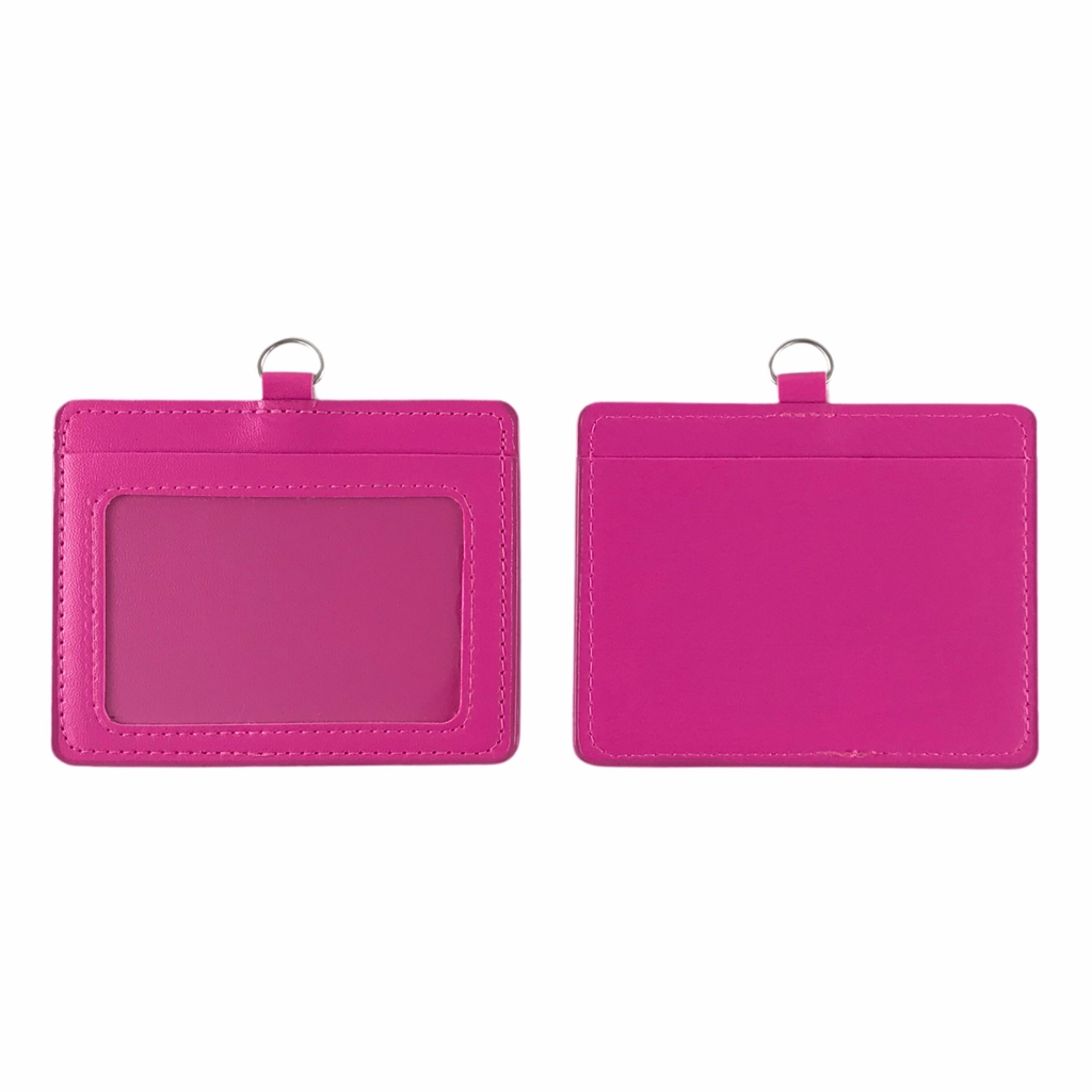 Bao đựng thẻ da 8.5x5.5cm 2 ngăn ngang (25)