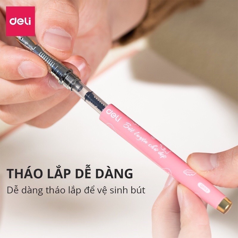Bút máy Deli Q893 (12/144)