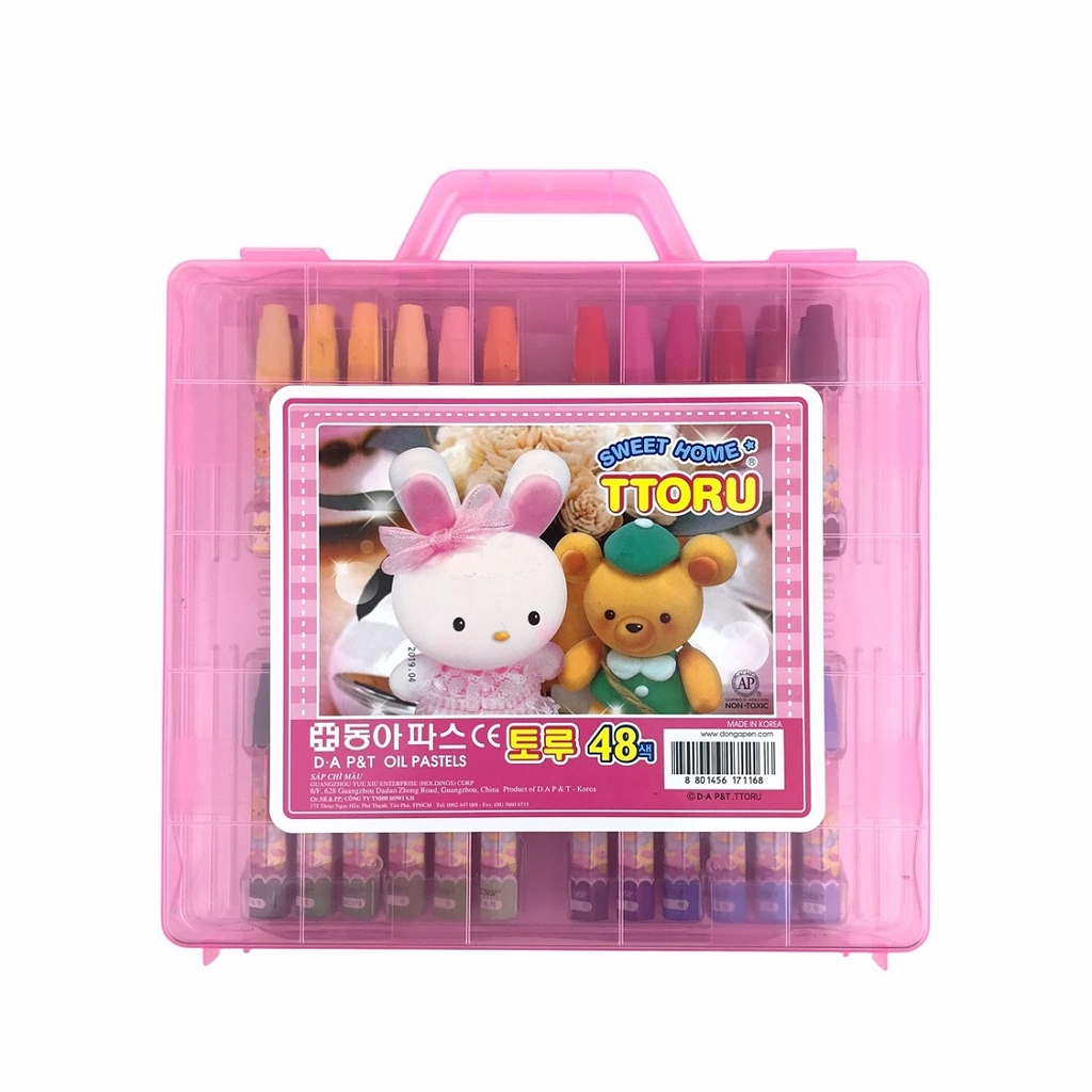 Bút sáp dầu D.A P&T Ttoru 12 màu / 18 màu / 24 màu / 36 màu
