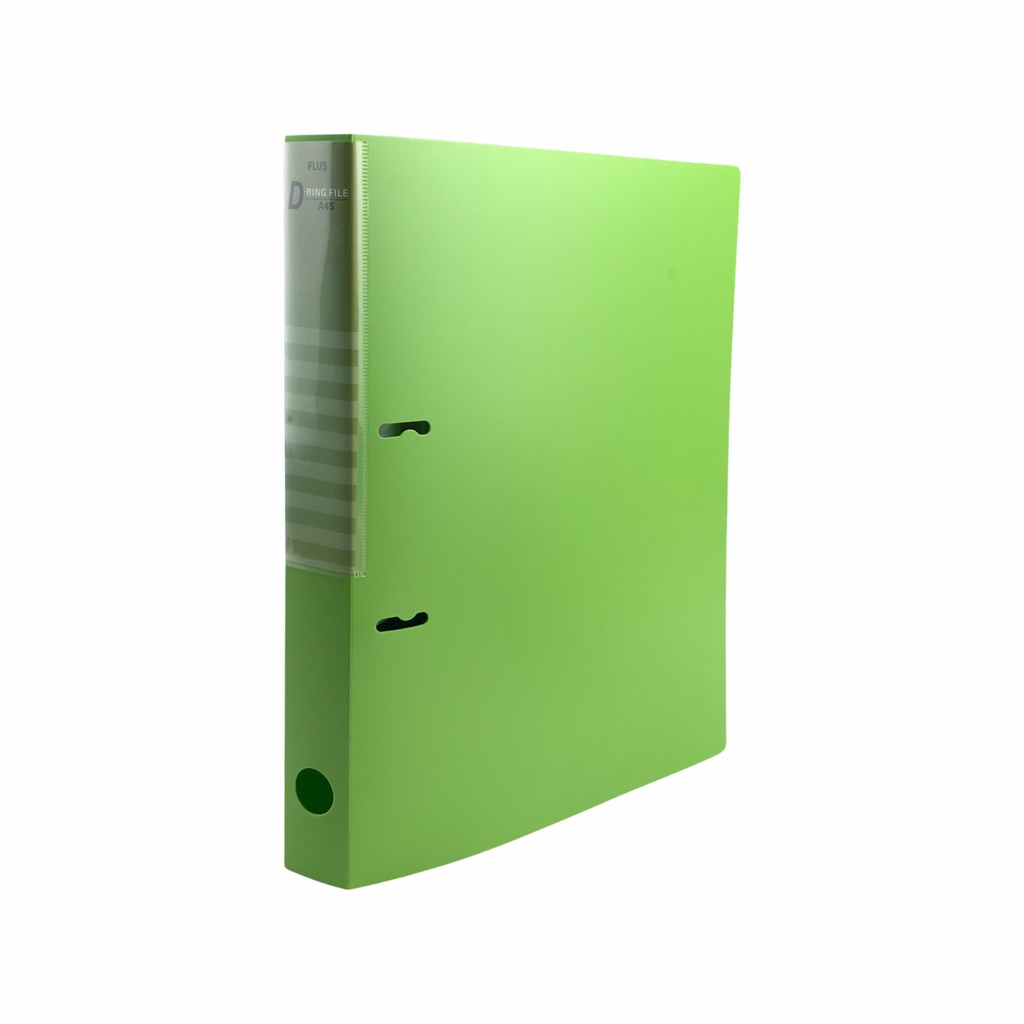 Bìa còng chữ D nhựa Plus 82-V121 / 82-V122 / 82-V123 / 82-V124 / 82-V125 / 82-V126 3.5cm A4 (50)