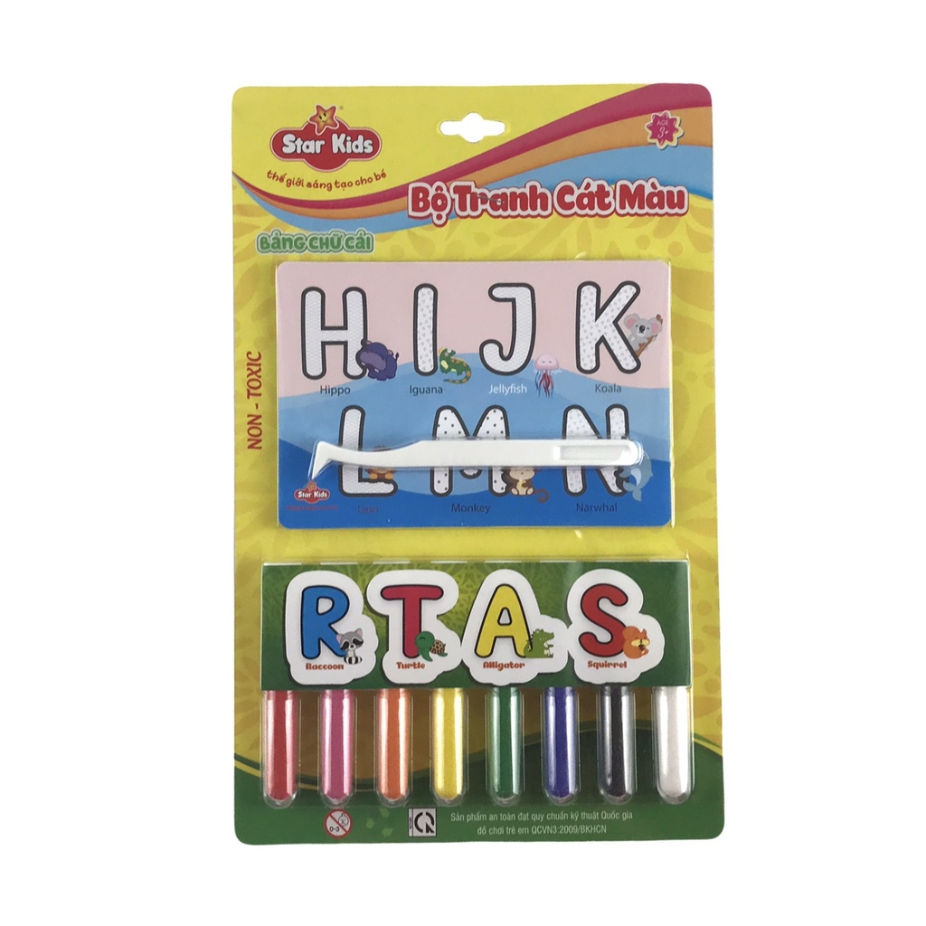 Bộ tranh cát màu Star Kids