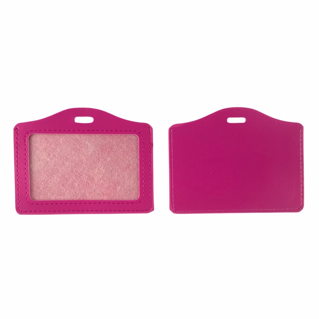 Bao đựng thẻ da 8.5x5.5cm 1 mặt ngang (50)