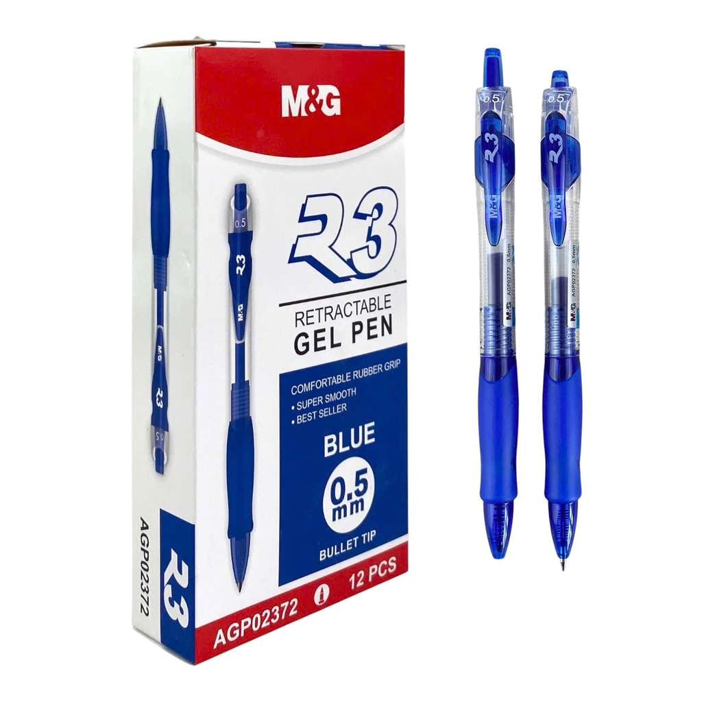 Bút gel MG AGP02372 0.5mm, bút nước, viết mực gel (12/144)