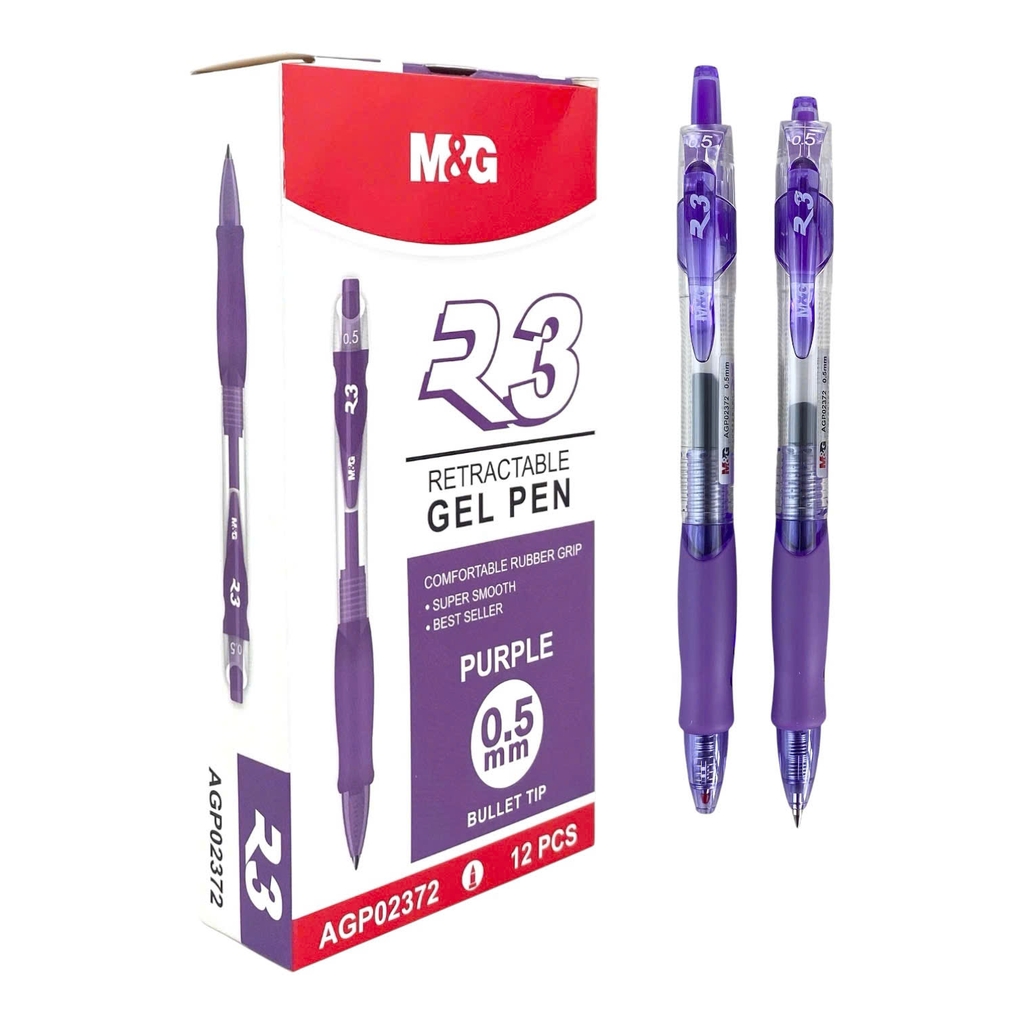 Bút gel MG AGP02372 0.5mm, bút nước, viết mực gel (12/144)