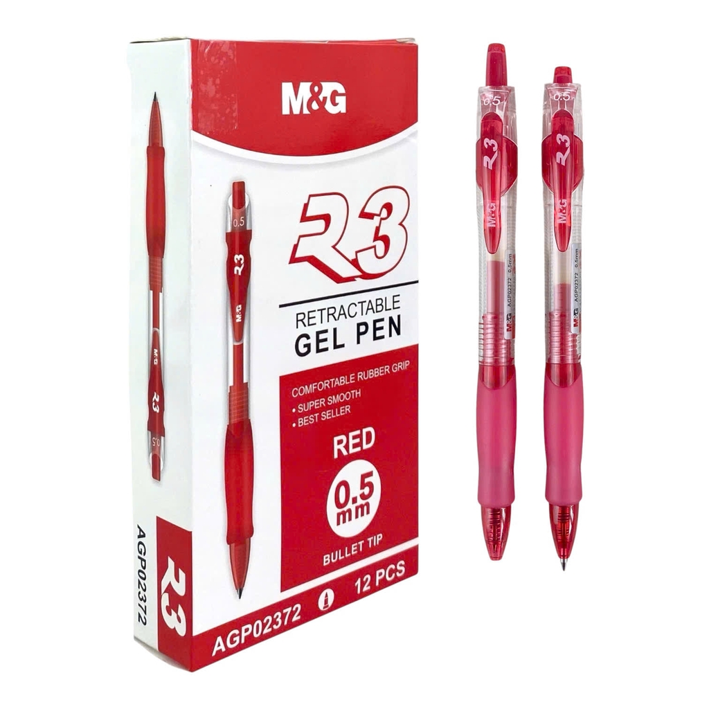 Bút gel MG AGP02372 0.5mm, bút nước, viết mực gel (12/144)