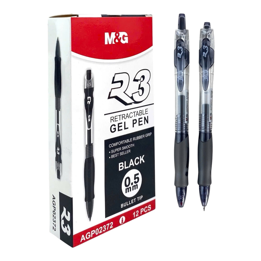 Bút gel MG AGP02372 0.5mm, bút nước, viết mực gel (12/144)