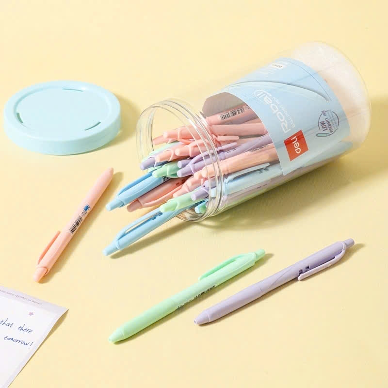 Bút bi Deli Q117C 0.7mm xanh dương, Bút nước, Gel pen (50)