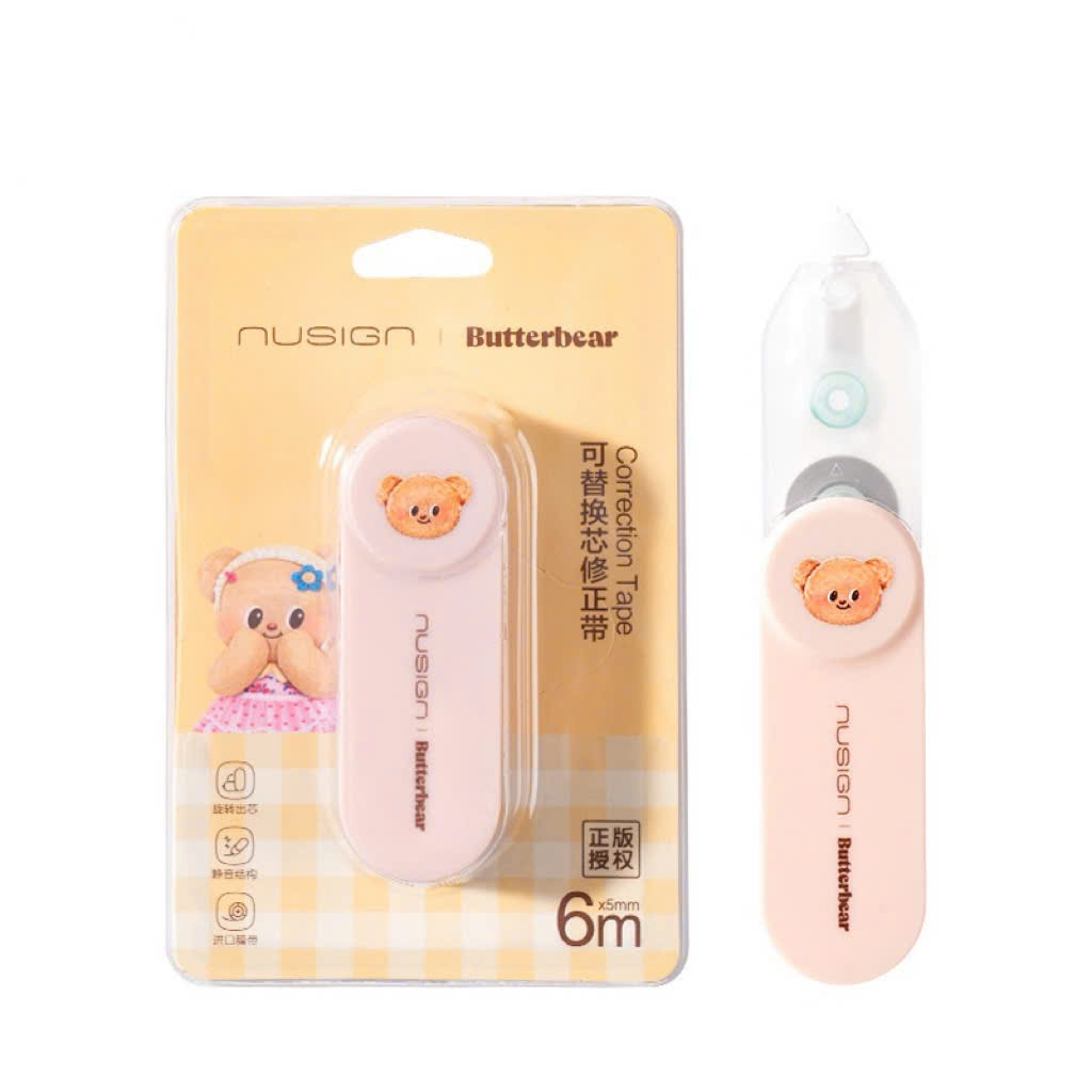 Xoá kéo Deli NS163-B, bút xoá, viết xoá (12)
