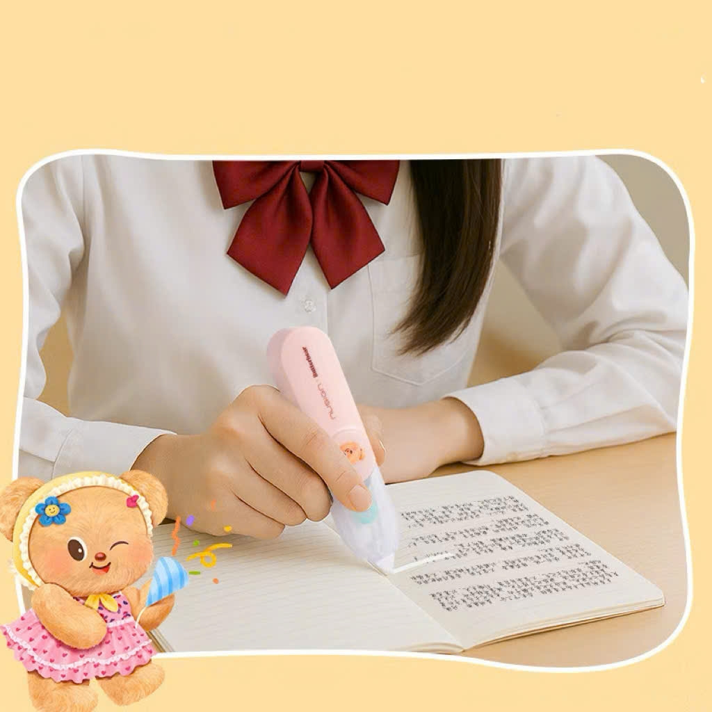 Xoá kéo Deli NS163-B, bút xoá, viết xoá (12)