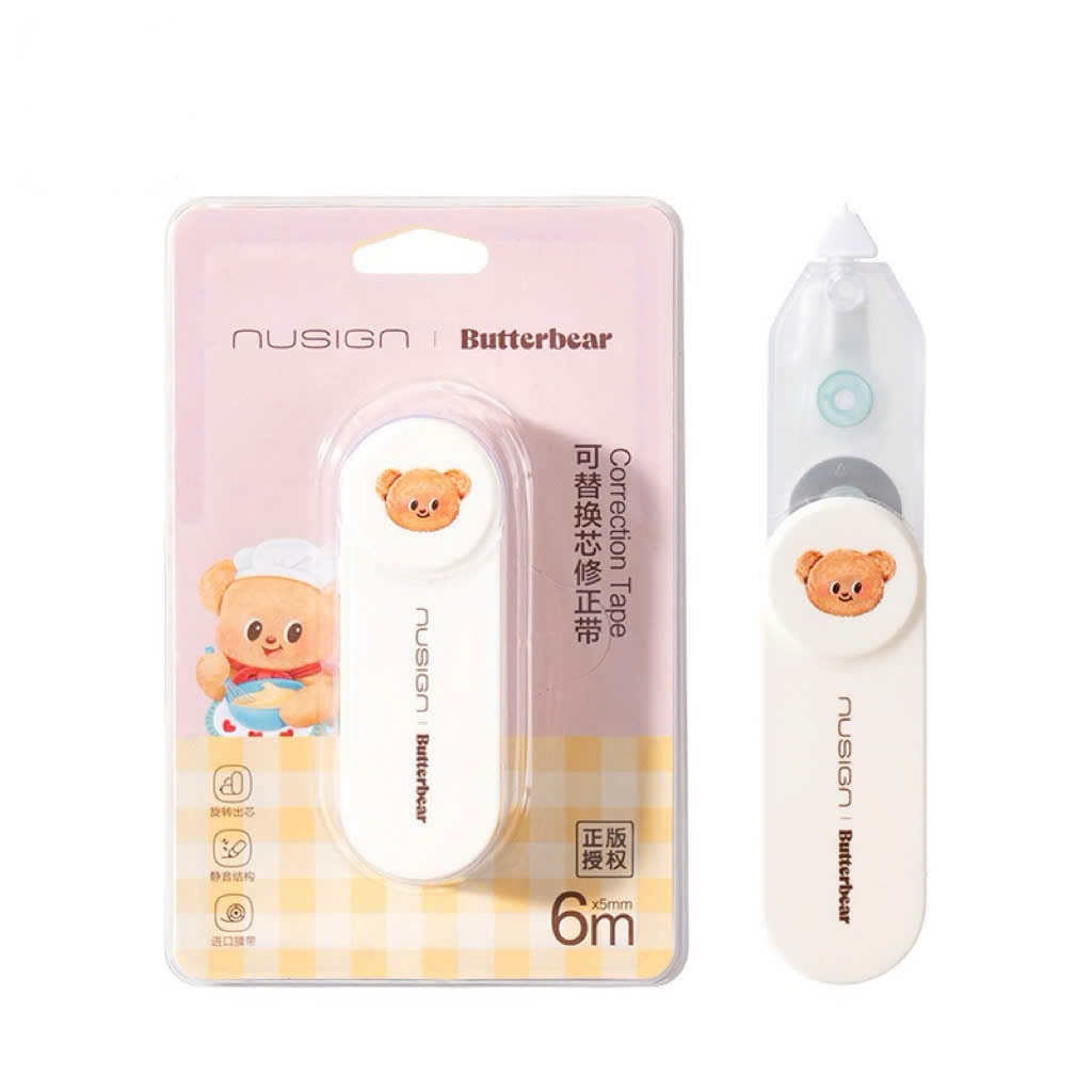 Xoá kéo Deli NS163-B, bút xoá, viết xoá (12)