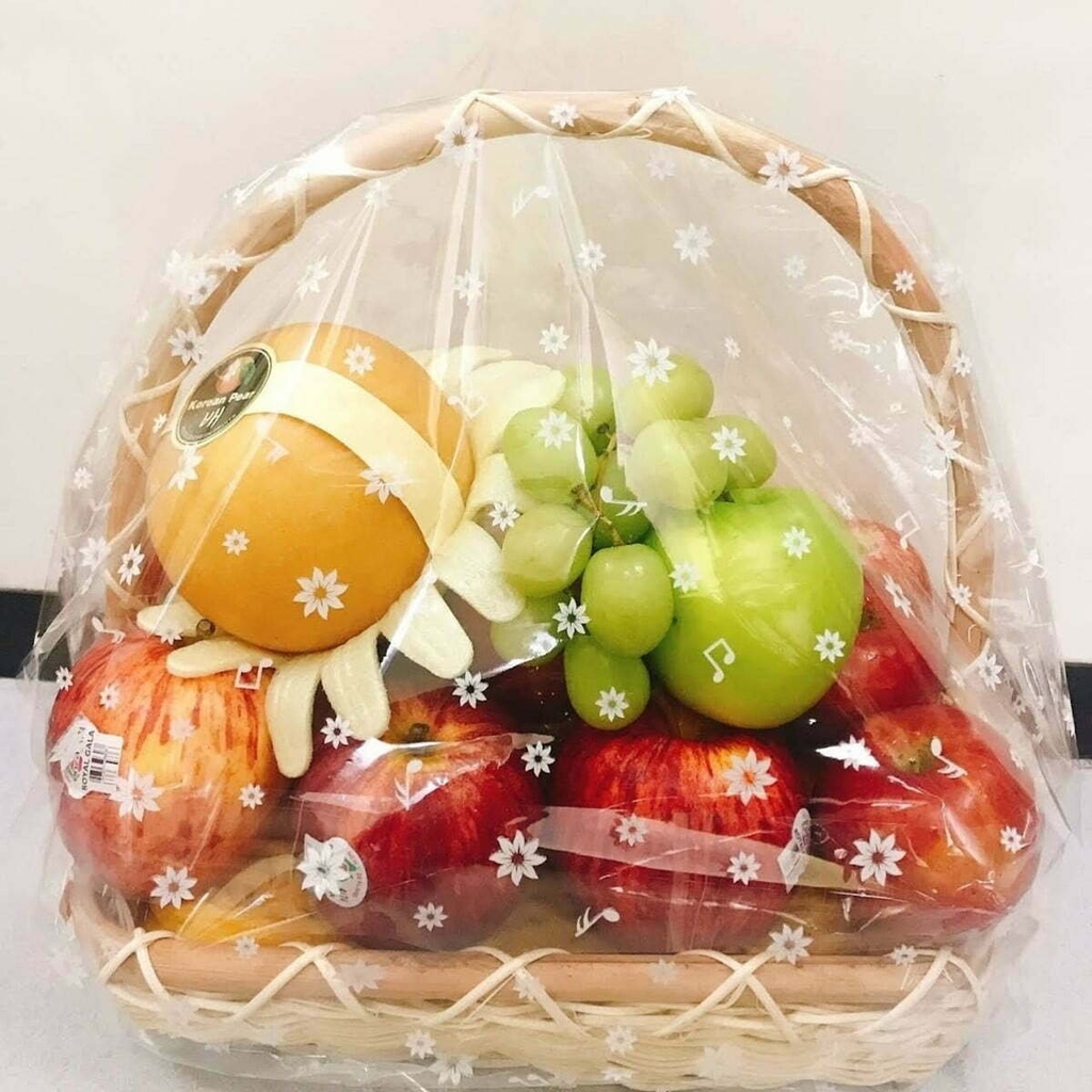 Giấy gói quà bông trong 80x120cm không đáy